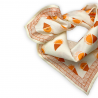 Petit foulard Manika "Sorbet" - Abricot