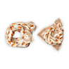 Petit foulard Manika "Sorbet" - Abricot