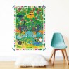 Poster créatif + 150 stickers - La Jungle (3-6 ans)