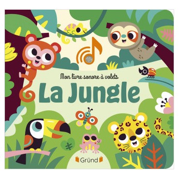 Livre sonore à volets - La jungle