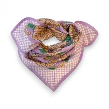 Petit foulard Manika - Bloom / Lavande