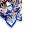 Grand foulard Latika - Bloom / Bleu klein