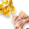 Grand foulard Latika - Flora bold / Citron