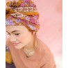 Grand foulard "Gaya" - Lilas