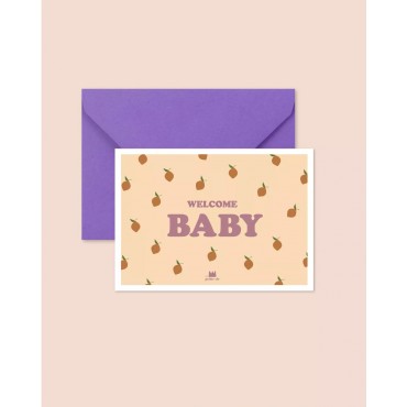 Carte postale - Welcome baby