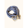 Grand foulard Latika - Mosaïc / Navy blue