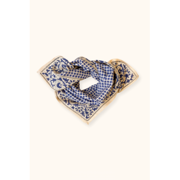 Petit foulard Manika - Mosaïc / Navy blue