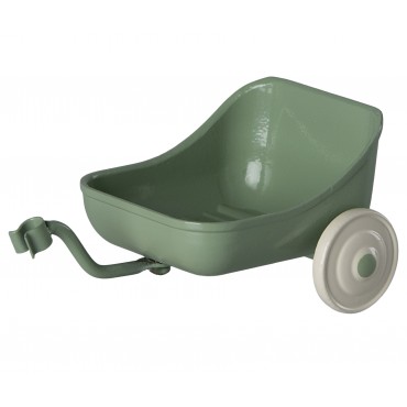 Chariot pour tricycle, souris - Vert