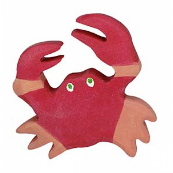 Animal en bois - Crabe